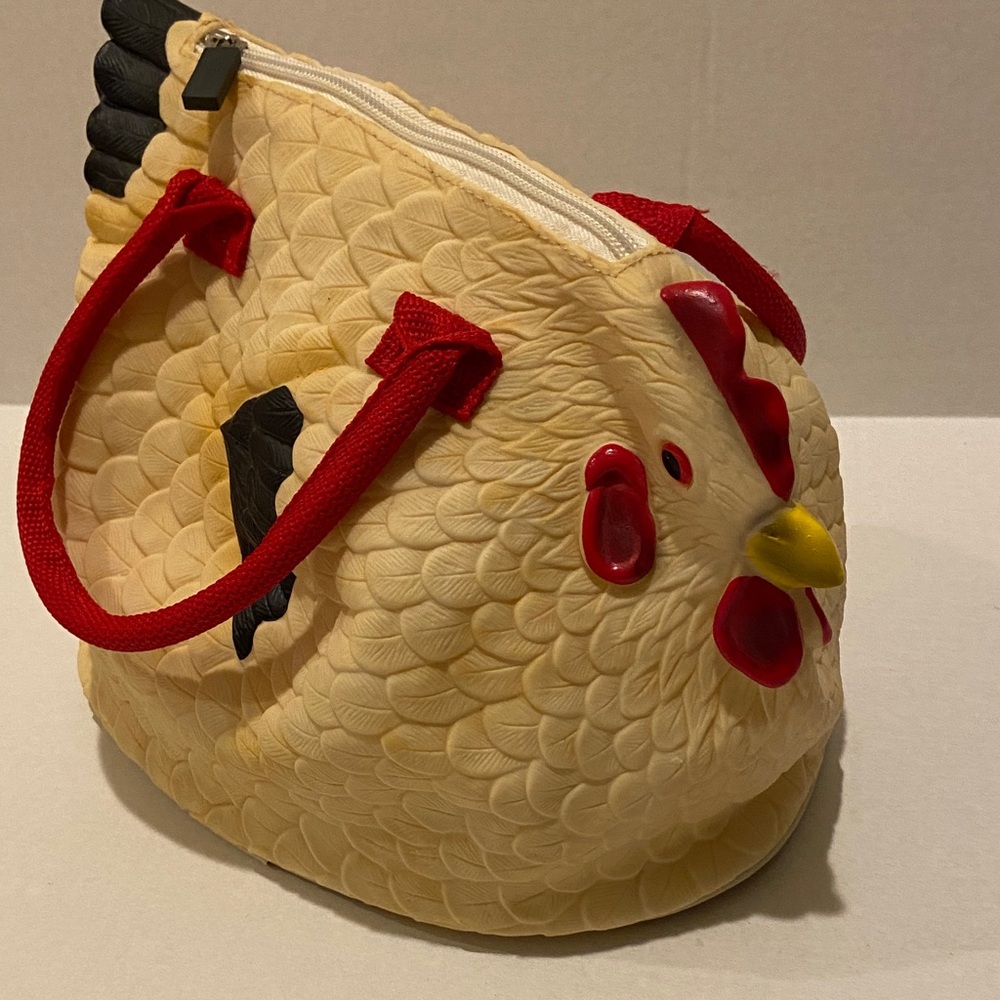 NWOT CHIQ rubber hen bag
